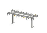 support pour trottinettes avec 12 places de stationnement verrouillables  double face (pose libre ou à sceller)