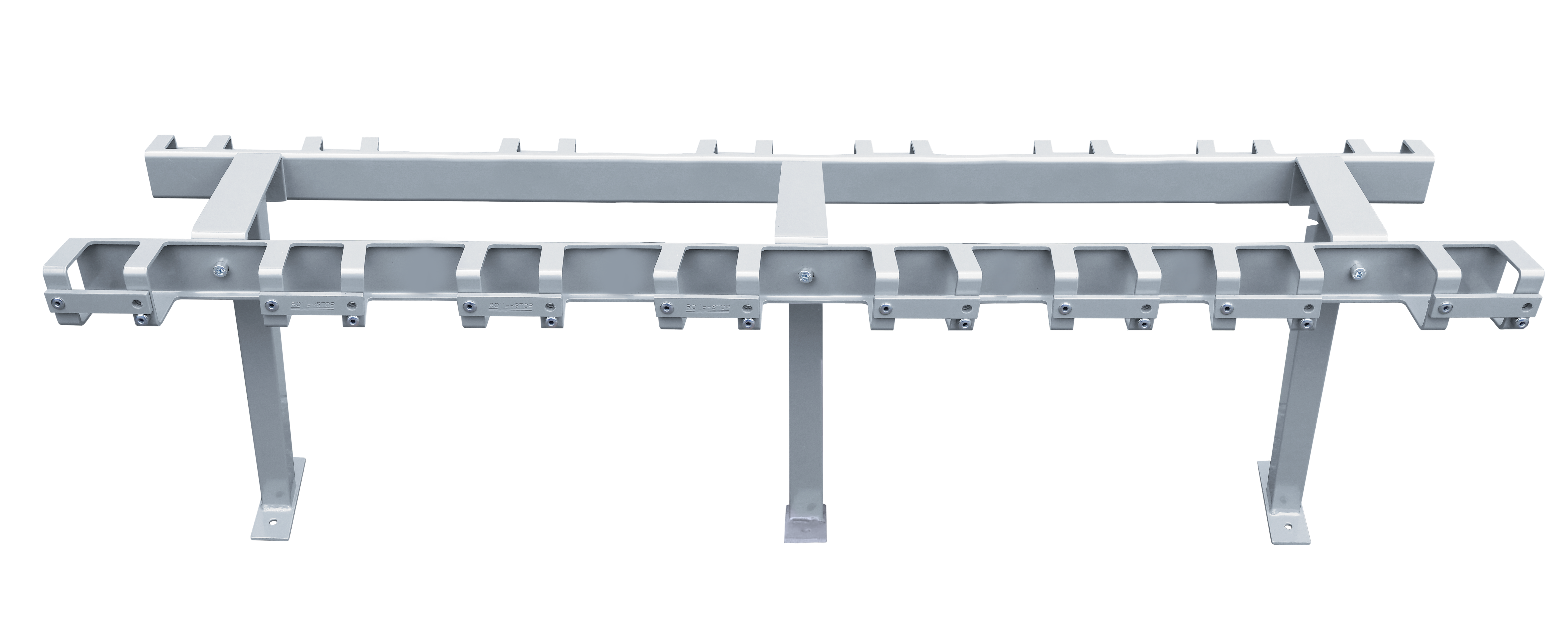 Support pour trottinettes avec 16 places de stationnement verrouillables pour trottinettes double face