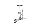CLEDO - support pour trottinettes et vélos avec un nombre de places de stationnement verrouillables au choix  pour les trottinettes électriques, les trottinettes à pédales et les vélos.
