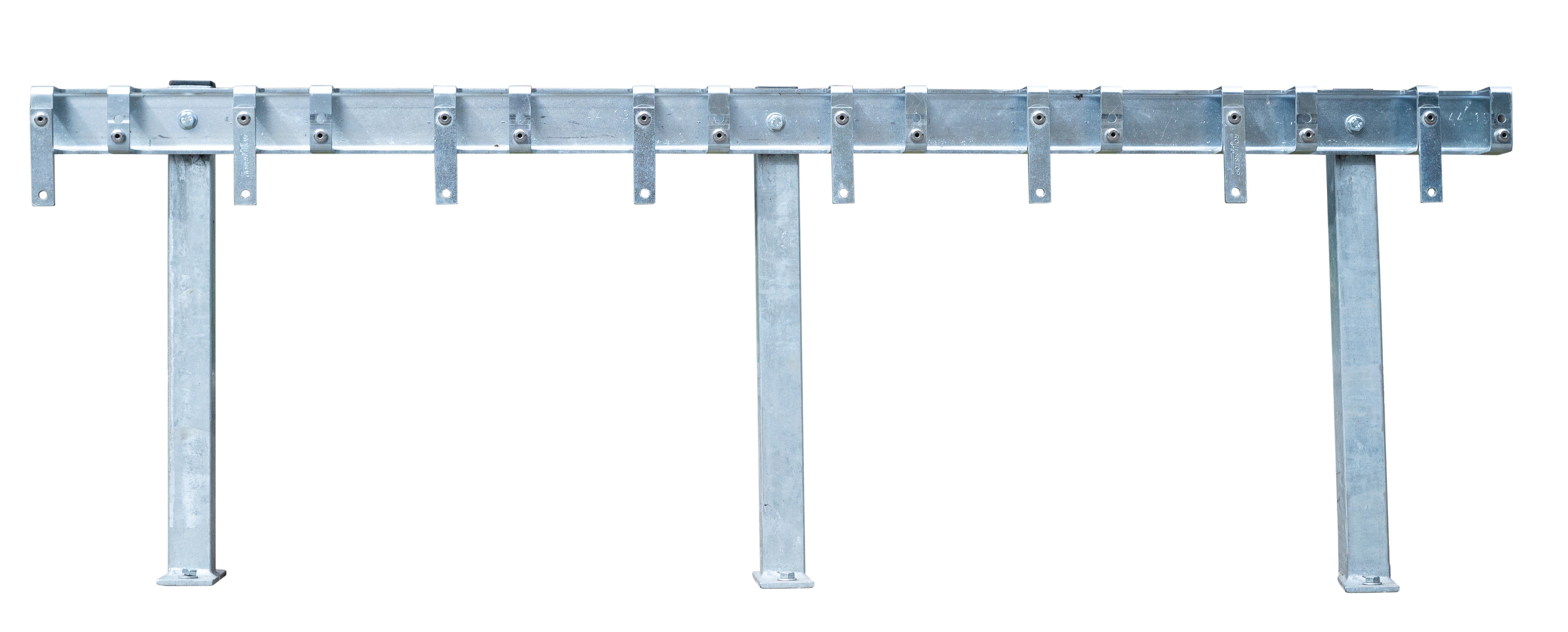 Support pour trottinettes avec 8 places de stationnement verrouillables pour les trottinettes