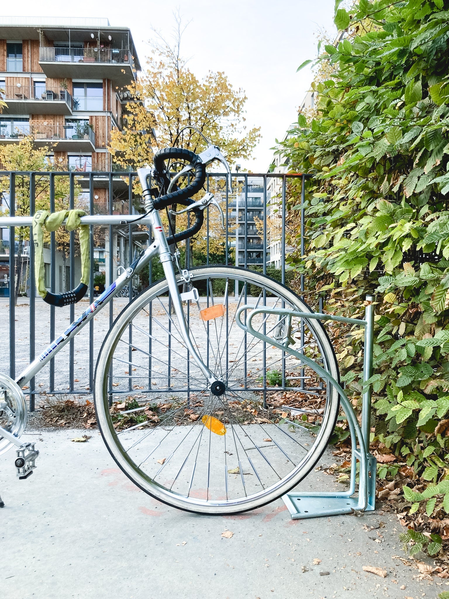 CLEDO - support au sol avec un vélo