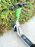 CLEDO - support pour trottinettes et vélos avec un nombre de places de stationnement verrouillables au choix pour les trottinettes électriques, les trottinettes à pédales et les vélos.
